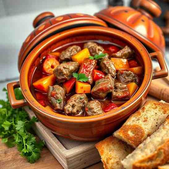 Hearty Moroccan Lamb Stew - Meat & Veg Recipe